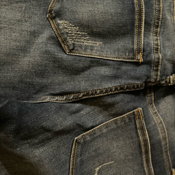 Judy Blue Dark and Light Blue Jeans - Picture 9 of 11